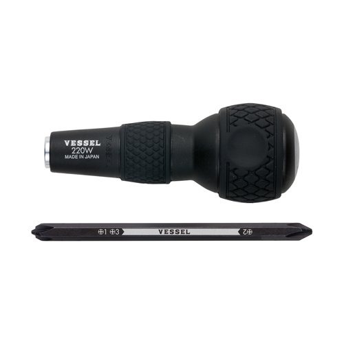 VESSEL 전공양용콤비십자드라이버(+1,+2,+3 콤비) 220W-123-150K | 파츠바다 - 모든 전자부품의 정답