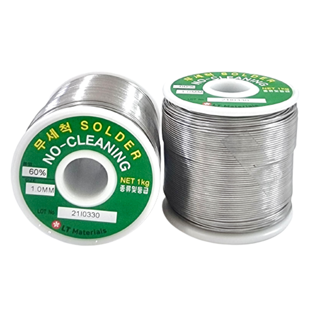 LT소재  희성 무세척(일반)납 솔더 0.8mm 1Kg | 파츠바다 - 모든 전자부품의 정답