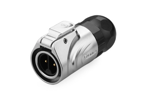 16파이 방수 커넥터 2핀 Male 플러그  LP-16-C02PE-03-001   [CNLINKO] | 파츠바다 - 모든 전자부품의 정답