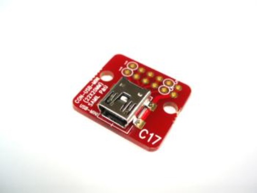 [C17] CON-USB-MINI  변환기판 | 파츠바다 - 모든 전자부품의 정답