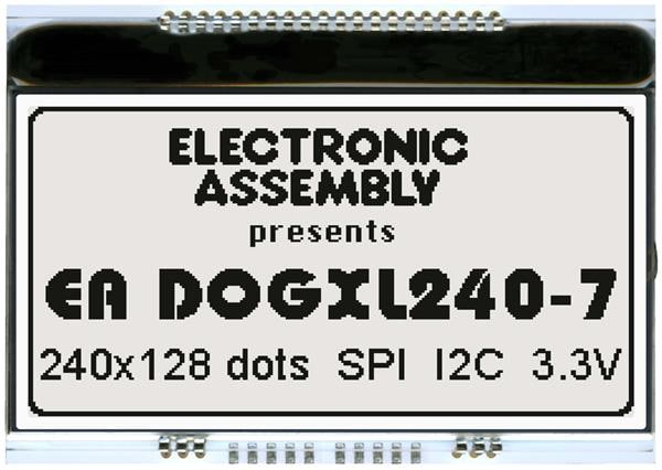 EA DOGXL240W-7 | 파츠바다 - 모든 전자부품의 정답