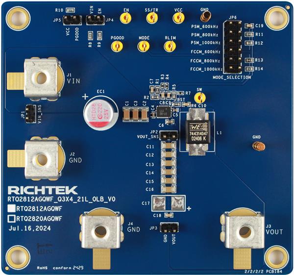 EVB_RTQ2812AGQWF | 파츠바다 - 모든 전자부품의 정답