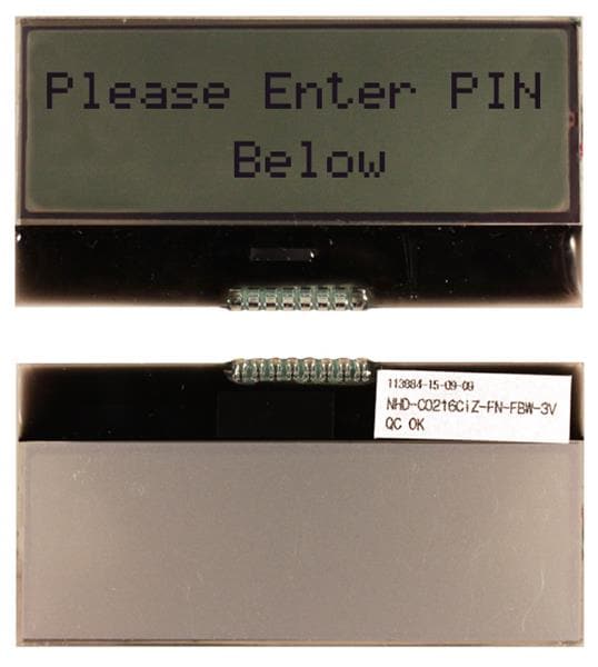 NHD-C0216CiZ-FN-FBW-3V | 파츠바다 - 모든 전자부품의 정답