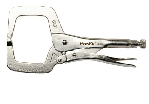 PROSKIT PN-378G 로킹 플라이어(C형 클램프형/11인치) | 파츠바다 - 모든 전자부품의 정답
