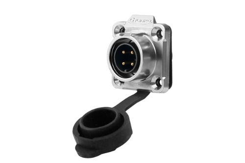 사각 방수 커넥터 소켓  4핀 male   LP-16-C04SX-03-401   [CNLINKO] | 파츠바다 - 모든 전자부품의 정답