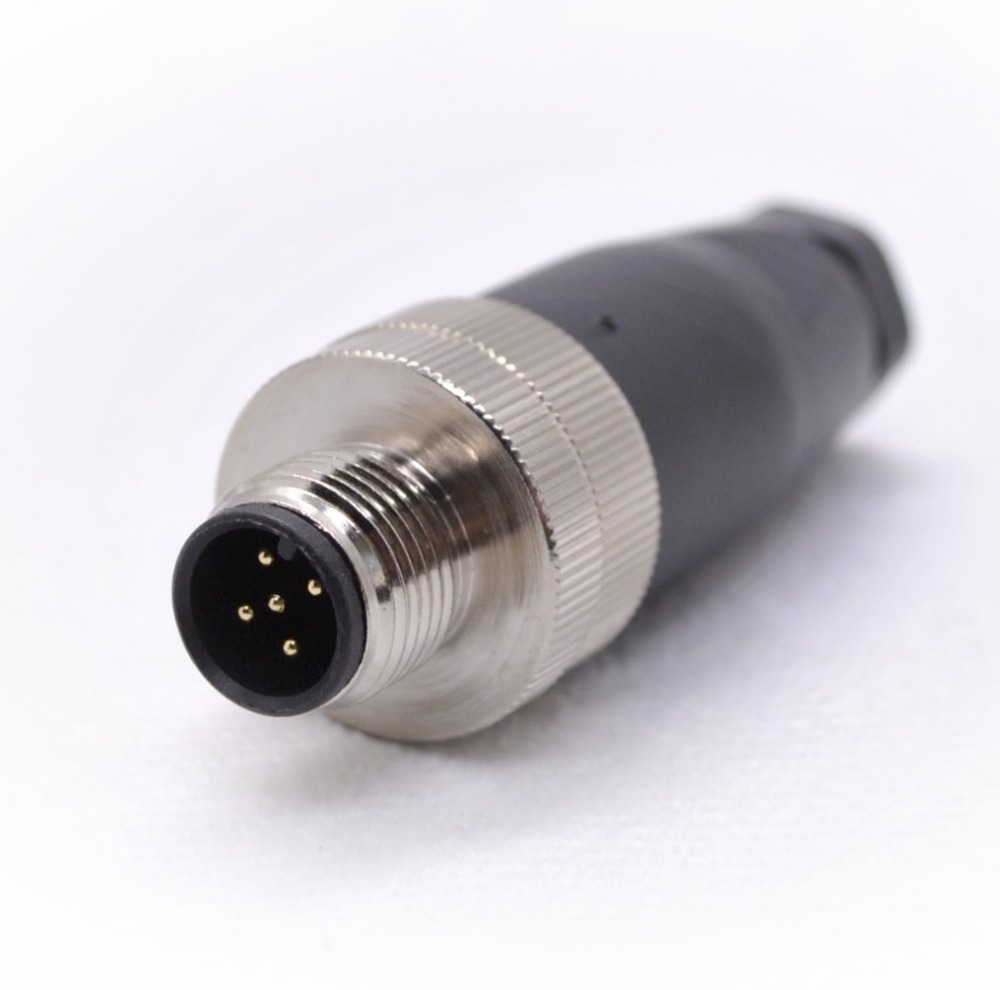 M12-5P MALE   5pin  방수 커넥터 | 파츠바다 - 모든 전자부품의 정답