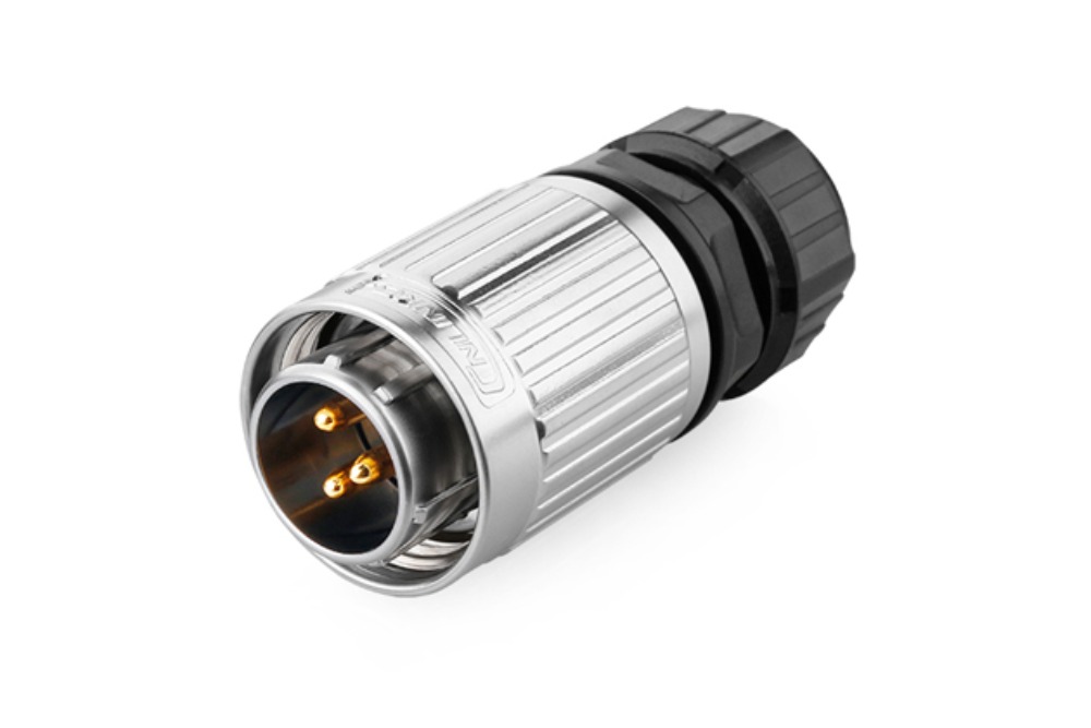 16파이 방수 커넥터 3핀 Male 플러그  YW-16-C03PE   CNLINKO | 파츠바다 - 모든 전자부품의 정답