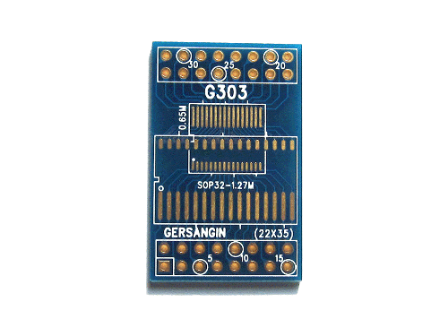 [G303] SOP,SSOP,TSSOP 변환기판 | 파츠바다 - 모든 전자부품의 정답