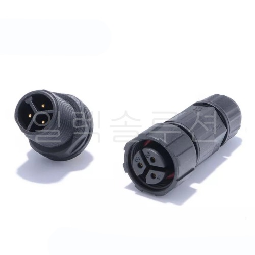 16파이 6PIN  M16-6  방수커넥터 IP67  와이어 TO 소켓 워터프루프 LLT | 파츠바다 - 모든 전자부품의 정답