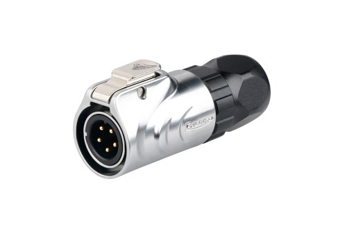 12파이 방수 커넥터 5핀 Male 플러그  LP-12-C05PE-03-001   [CNLINKO] | 파츠바다 - 모든 전자부품의 정답