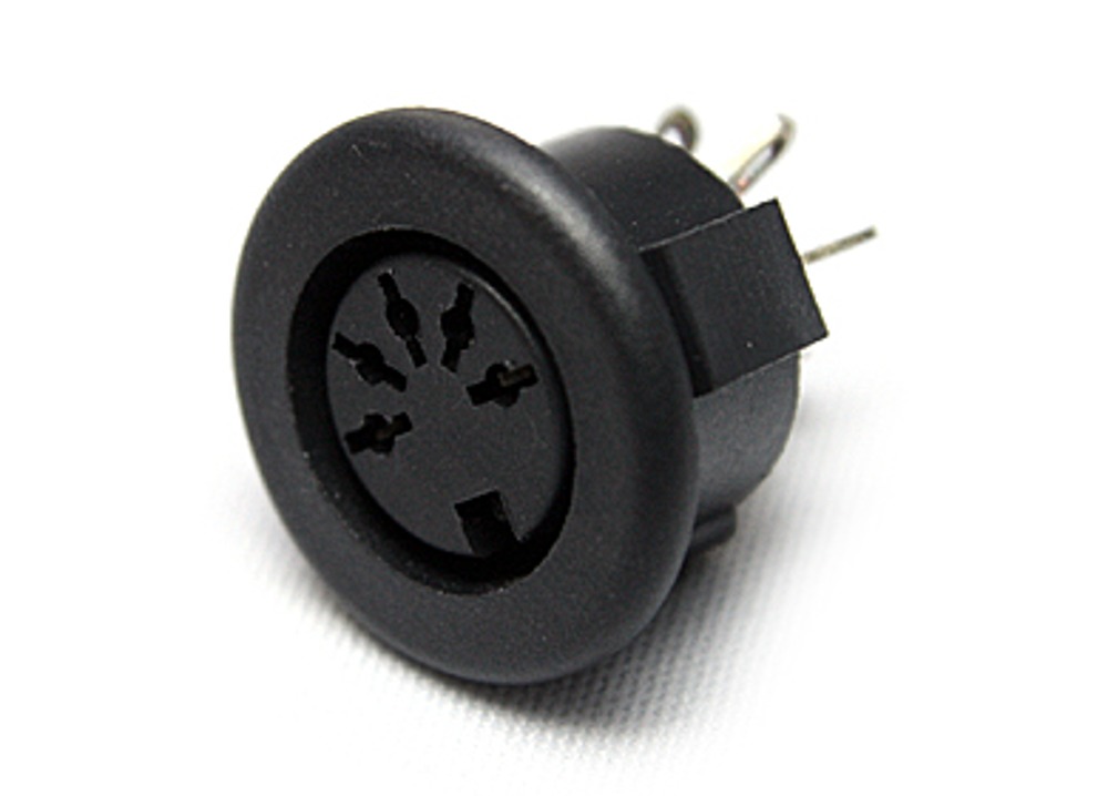 딘잭 DIN-5S  5PIN  DIN JACK CONNECTOR | 파츠바다 - 모든 전자부품의 정답