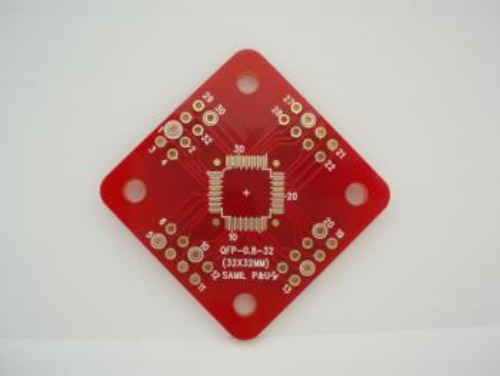 [Q22] QFP-08-32 변환기판 | 파츠바다 - 모든 전자부품의 정답