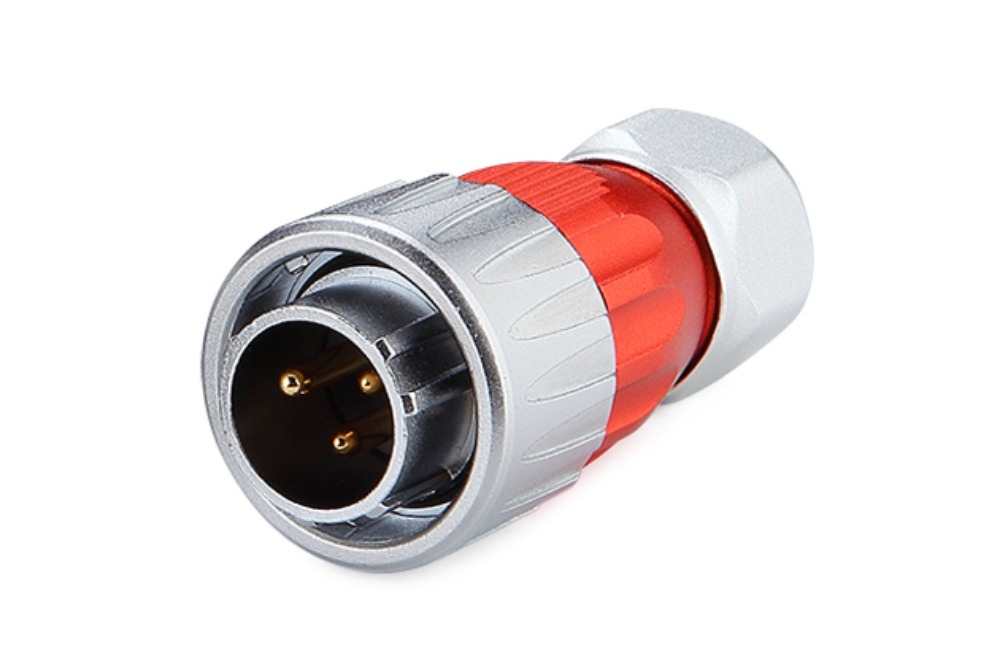 20파이 방수 커넥터 3핀 Male 플러그  DH-20-C03PE | 파츠바다 - 모든 전자부품의 정답