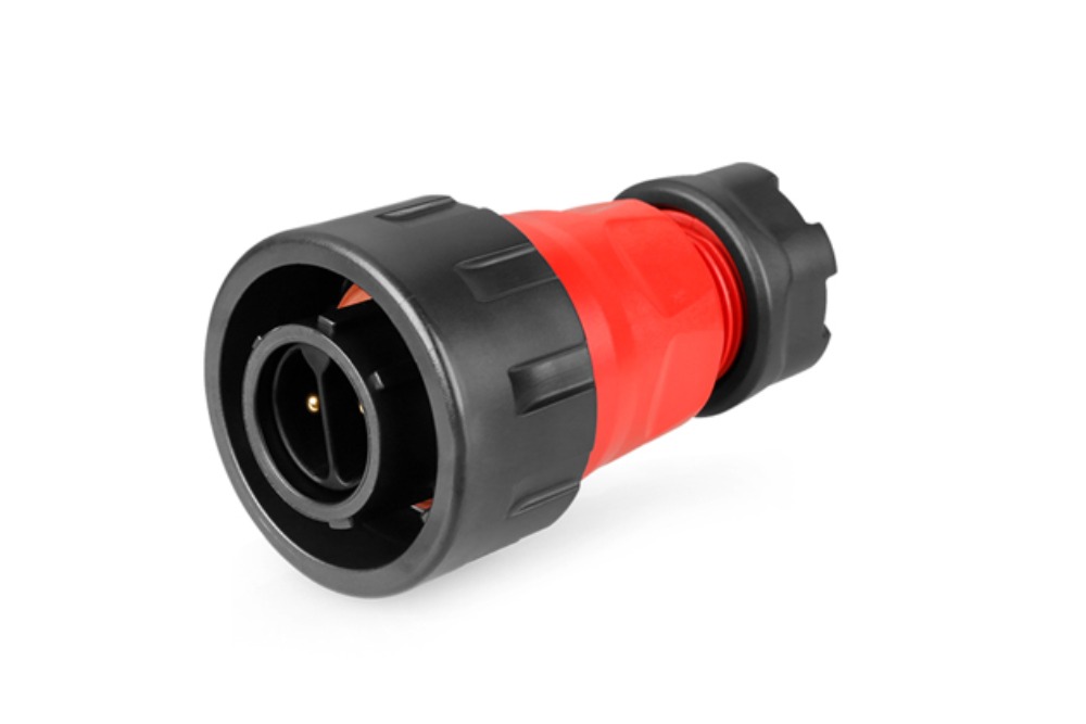 24파이 방수 커넥터 2핀 Male 플러그  YM-24-C02PE | 파츠바다 - 모든 전자부품의 정답