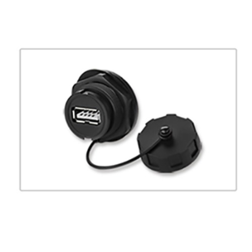 24파이 방수 커넥터 Female 소켓  YU-USB2-JSX-01-001   [CNLINKO] | 파츠바다 - 모든 전자부품의 정답