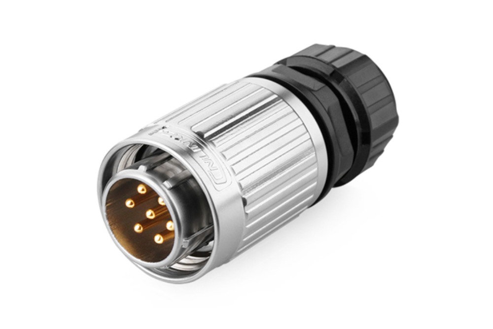 20파이 방수 커넥터 7핀 Male 플러그  YW-20-C07PE | 파츠바다 - 모든 전자부품의 정답