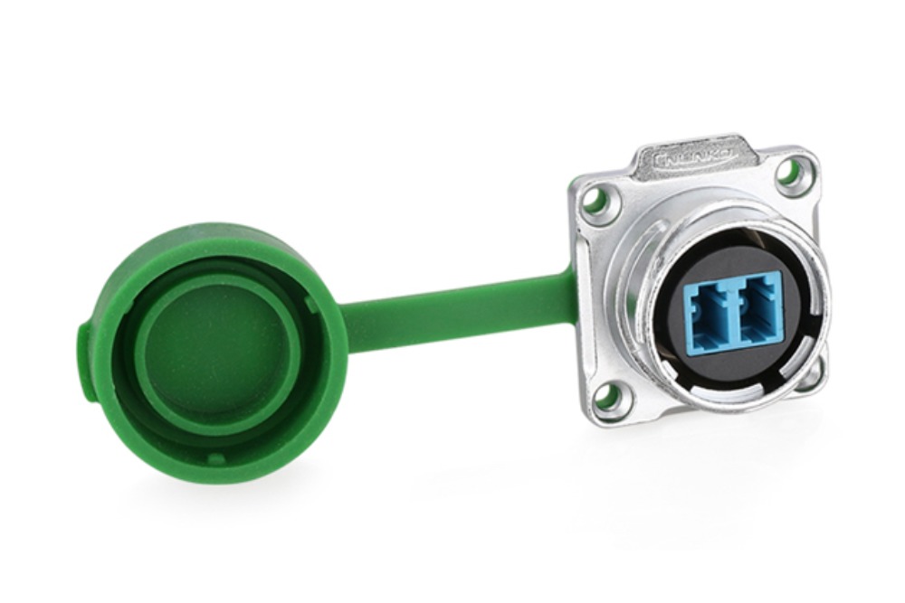 24파이 광섬유 방수 커넥터 Female 소켓  DH-24-J/LC/213/SX-43-401 | 파츠바다 - 모든 전자부품의 정답