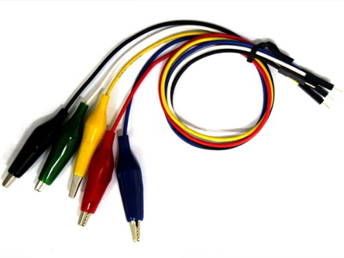 악어 클립 GSH-03302 (300mm 5PCS) | 파츠바다 - 모든 전자부품의 정답