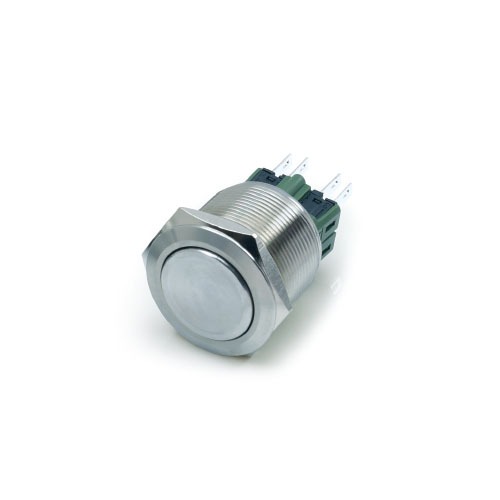 QN25-B3  25파이  방수 메탈 푸쉬 버튼 스위치 LED PUSH BUTTON SWTICH QIANNIAN | 파츠바다 - 모든 전자부품의 정답