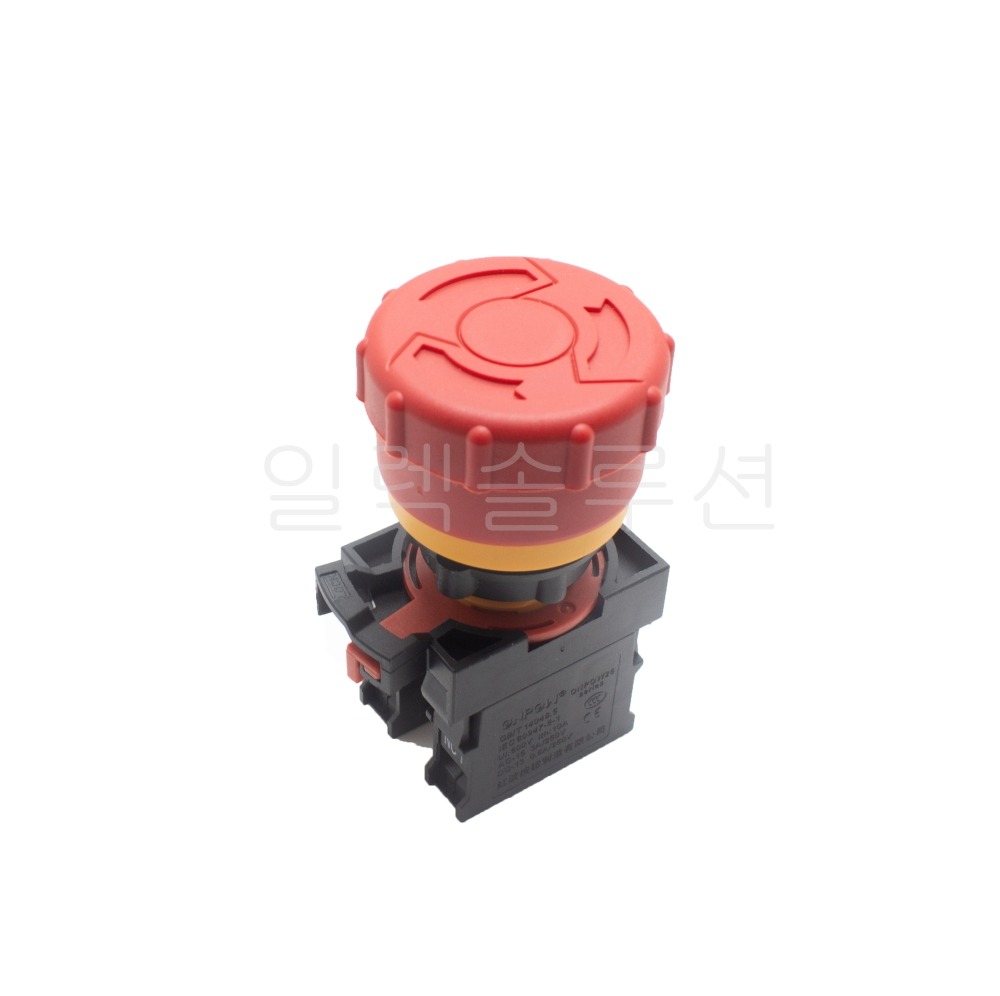 26-02TSA  22파이 비상정지  푸시 버튼 스위치 온오프 푸쉬 누름 EMERGENCY  ONPOW | 파츠바다 - 모든 전자부품의 정답