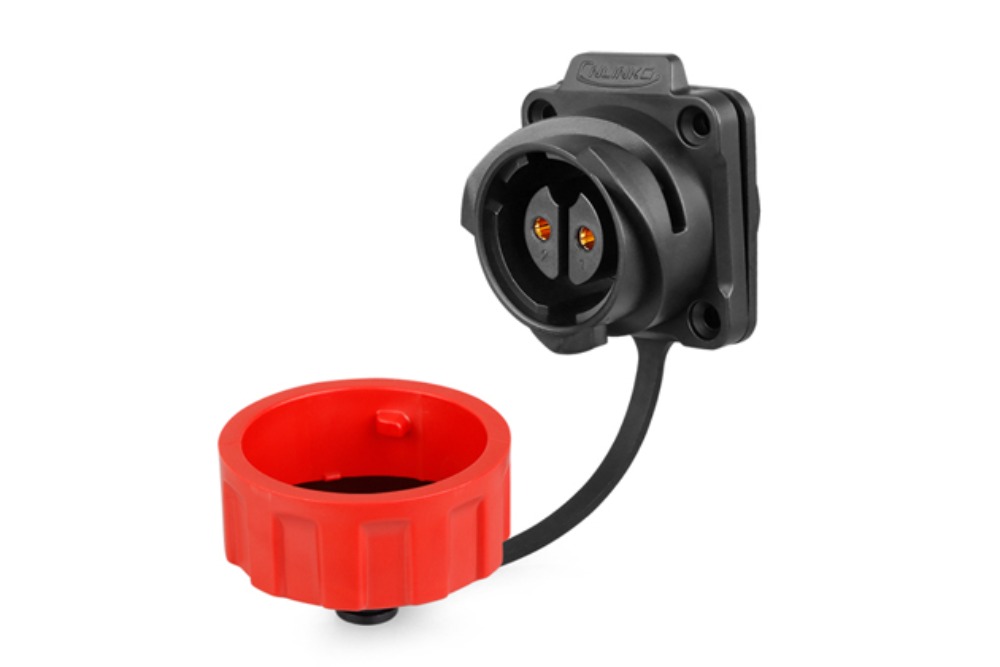 24파이 방수 커넥터 2핀 Female 소켓  YM-24-J02SX | 파츠바다 - 모든 전자부품의 정답