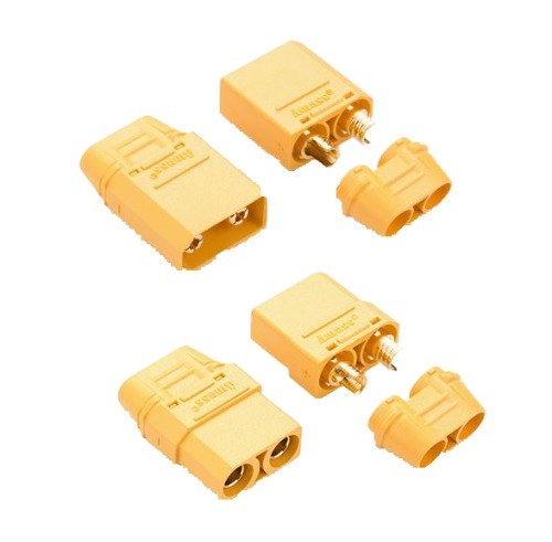 XT90H-M / F  암수셋트  배터리 드론 RC카 커넥터  아마스 AMASS | 파츠바다 - 모든 전자부품의 정답