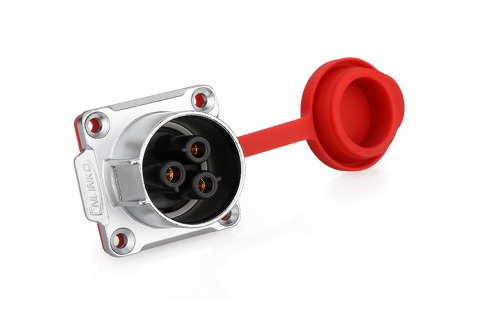 사각 방수 커넥터 소켓  3핀 Female   LP-24-J03SX-03-401   [CNLINKO] | 파츠바다 - 모든 전자부품의 정답