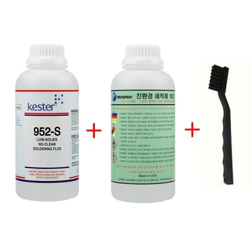 1621-1L 세척제 + EF-9301 플럭스 + 청소솔 콤보세트 | 파츠바다 - 모든 전자부품의 정답