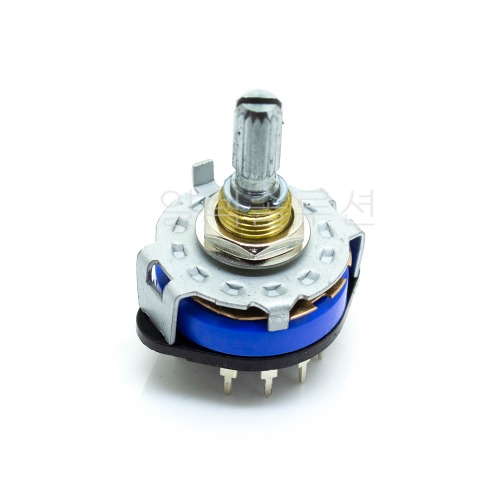 SRRM-126 로터리 스위치 2회로 6단 덕산하이텍 ROTARY SWITCH | 파츠바다 - 모든 전자부품의 정답