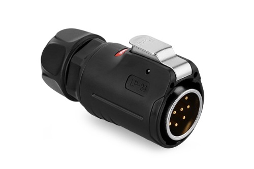 24파이 방수 커넥터 12핀 Male 플러그  LP-24-C12PE-01-001   [CNLINKO] | 파츠바다 - 모든 전자부품의 정답