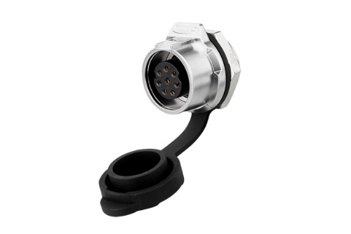 원형 방수 커넥터 소켓  8핀 female   LP-16-J08SX-03-101   [CNLINKO] | 파츠바다 - 모든 전자부품의 정답