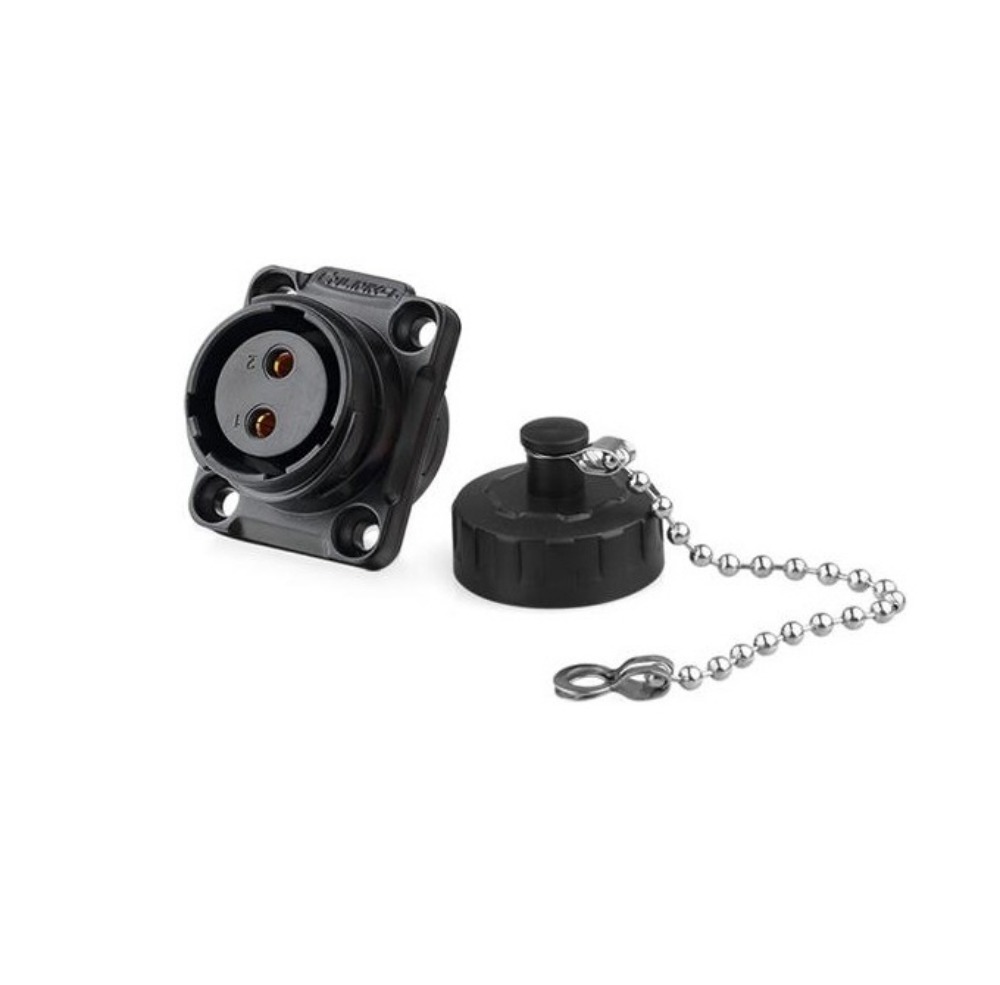 20파이 방수 커넥터 2핀 Female 소켓  YM-20-J02SX | 파츠바다 - 모든 전자부품의 정답