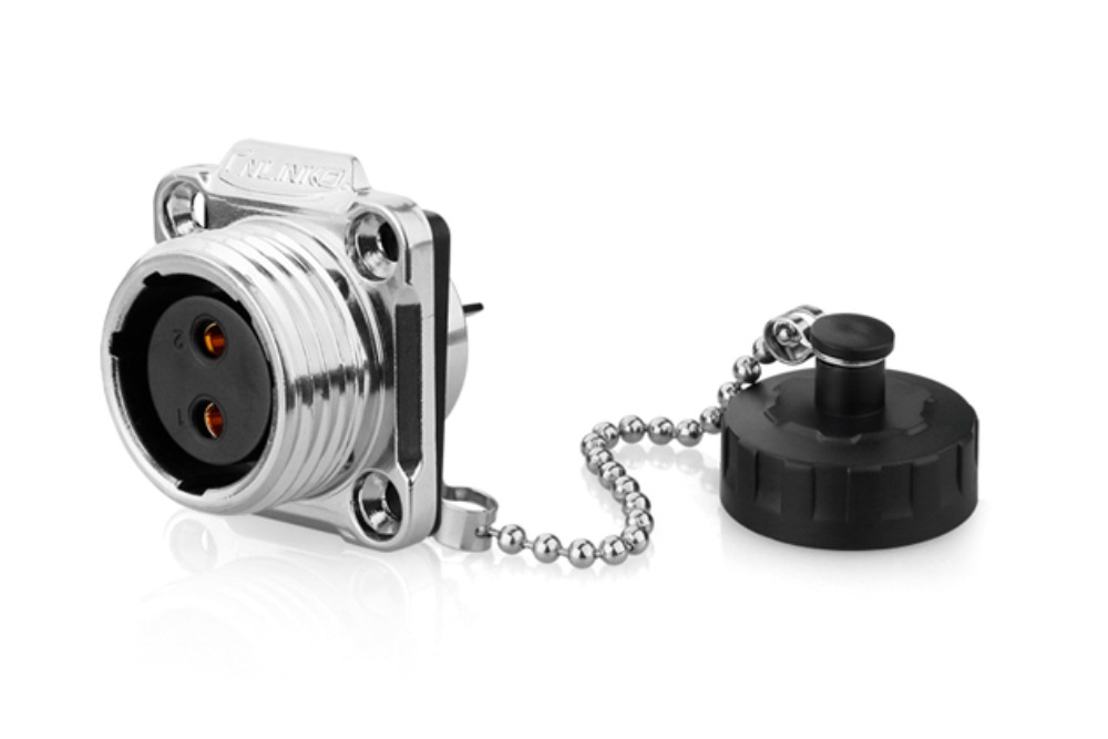 20파이 방수 커넥터 2핀 Female 소켓  YW-20-J02SX | 파츠바다 - 모든 전자부품의 정답