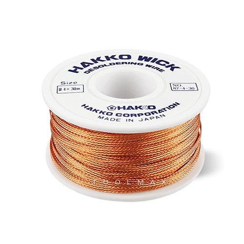 HAKKO 납 제거 솔더윅 87-3-30 2.0mmx30M(대용량) | 파츠바다 - 모든 전자부품의 정답
