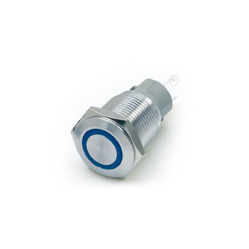 QN16-F1-11  16파이   방수 메탈 푸쉬 버튼 스위치 LED PUSH BUTTON SWTICH QIANNIAN | 파츠바다 - 모든 전자부품의 정답