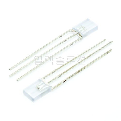 2X5 사각 2컬러 발광 다이오드 LED  레드Red / 그린Green | 파츠바다 - 모든 전자부품의 정답