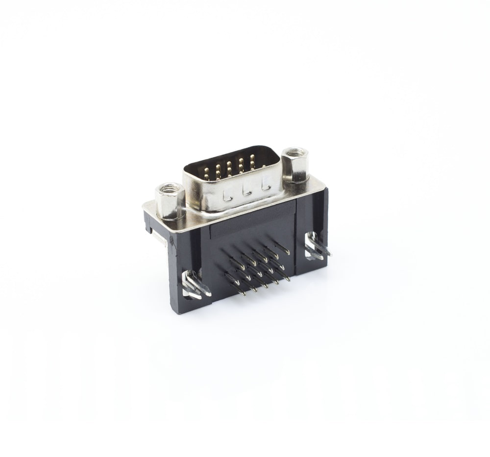 DS1038-15M 디서브 D-Sub 커넥터  기판용  MALE 3열 15pin | 파츠바다 - 모든 전자부품의 정답