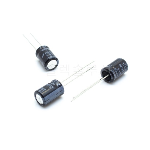 전해 커패시터 캐패시터 콘덴서 CAPACITOR CONDENSER 85도씨 | 파츠바다 - 모든 전자부품의 정답