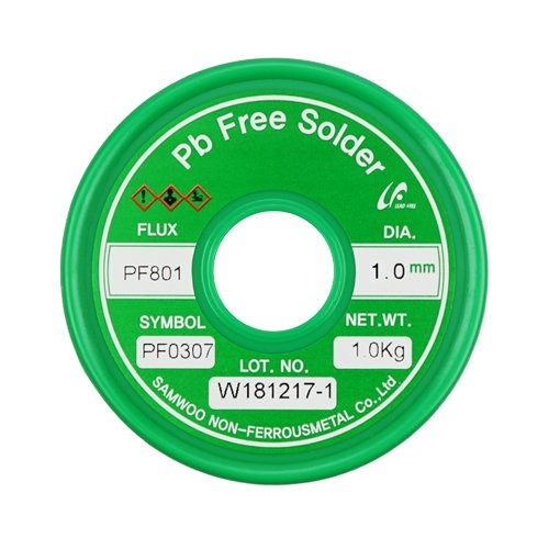 삼우비철 고품질 PF0307 (Ag0.3%) 무연실납 솔더1.0mm 1Kg | 파츠바다 - 모든 전자부품의 정답
