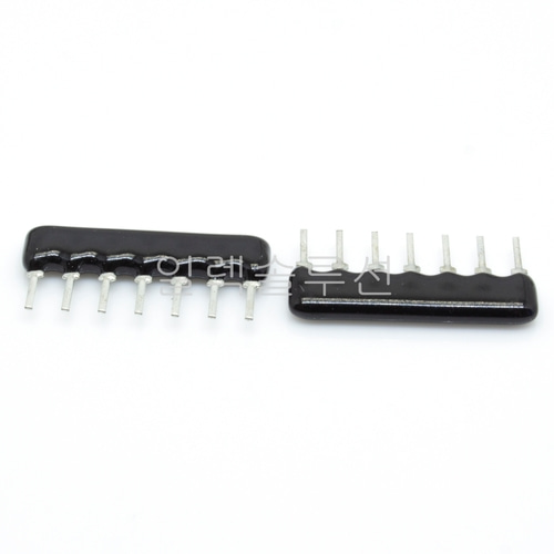 7x203J(20K옴)  어레이저항 / SIP 타입 / ARRAY / J급 | 파츠바다 - 모든 전자부품의 정답