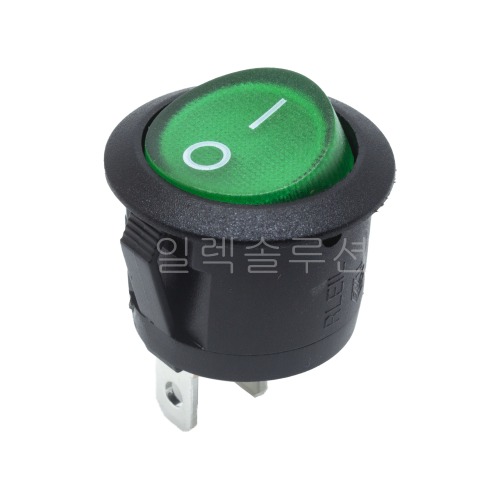 RL3-511/N-G-2-GR/BK-P5 원형 로커 전원 라커 스위치 22파이 RLEIL | 파츠바다 - 모든 전자부품의 정답