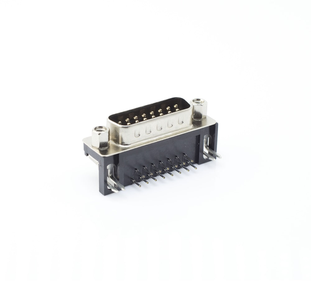 DS1037-15M 디서브 D-Sub 커넥터  기판용  MALE 2열 15pin | 파츠바다 - 모든 전자부품의 정답