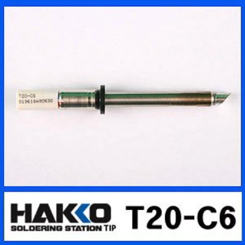 HAKKO T20-C6  /FX-838 전용 납땜인두팁 | 파츠바다 - 모든 전자부품의 정답