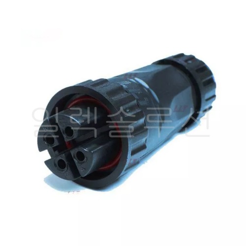 22파이 4PIN  M22-4 플러그  방수커넥터 IP67   워터프루프 LLT | 파츠바다 - 모든 전자부품의 정답