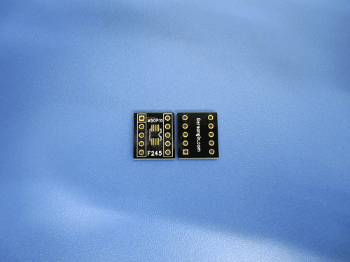 [F245] MSOP 10 - 0.5 변환기판 | 파츠바다 - 모든 전자부품의 정답