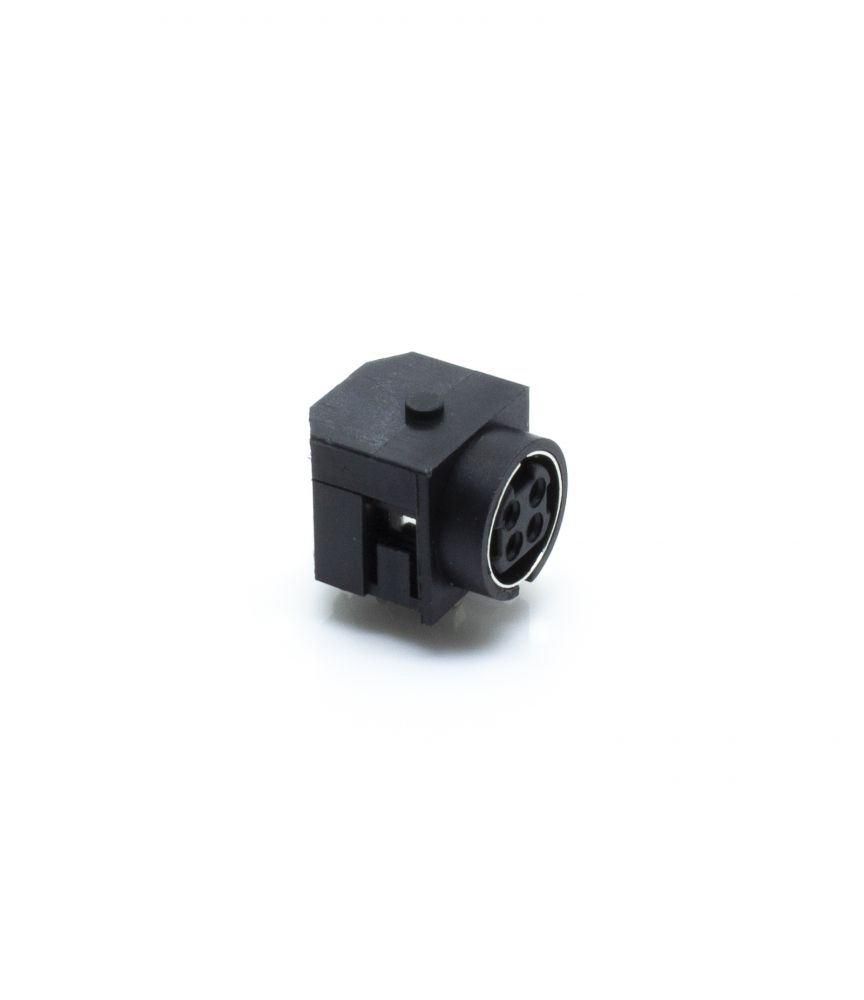 DIN-422A  4Pin 미니 딘잭 MINI DIN JACK | 파츠바다 - 모든 전자부품의 정답