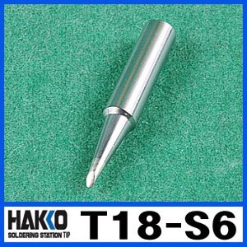 HAKKO T18-S6 FX-888/FX-600 전용 납땜인두팁 | 파츠바다 - 모든 전자부품의 정답
