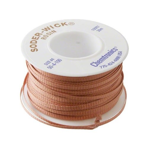 Chemtronics 50-4-100 납땜 제거 솔더윅 2.8mmx30M(대용량) | 파츠바다 - 모든 전자부품의 정답