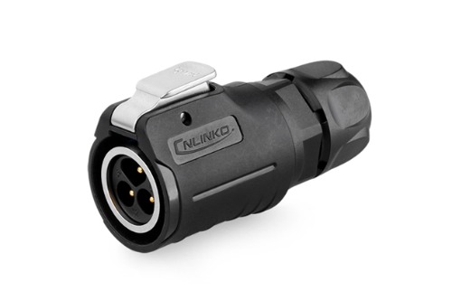 16파이 방수 커넥터 3핀 Male 플러그  LP-16-C03PE-01-001   [CNLINKO] | 파츠바다 - 모든 전자부품의 정답