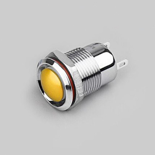 LB12B-Q10Z-Y 전원 방수 메탈 푸시 버튼 스위치 온오프 푸쉬 누름 ONOFF PUSHBUTTONSWITCH IP65  LANBOO | 파츠바다 - 모든 전자부품의 정답